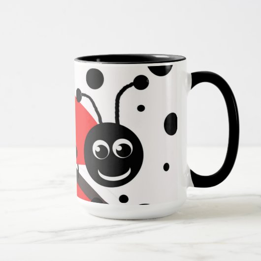Ladybug Ceramic Mok (Rechts)