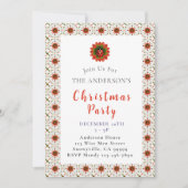 Ladybug Christmas Party Kaart (Voorkant)