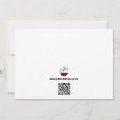 Ladybug Christmas Red Green White Feestdagenkaart (Achterkant)