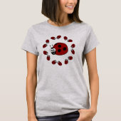 LadyBug Circle T-shirt (Voorkant)