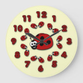 Ladybug Clock Grote Klok (Voorkant)
