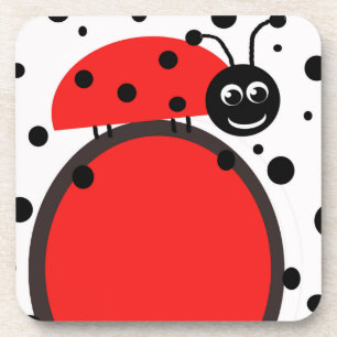 Ladybug Cork Onderzetter
