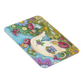 Ladybug Cottage Rechthoek MAGNEET (Rechterzijde)