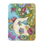 Ladybug Cottage Rechthoek MAGNEET (Verticaal)