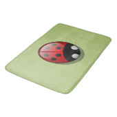 Ladybug, Cute Ladybug, Red Ladybug, Ladybird Badmat (Gekanteld)
