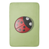 Ladybug, Cute Ladybug, Red Ladybug, Ladybird Badmat (Voorkant Verticaal)