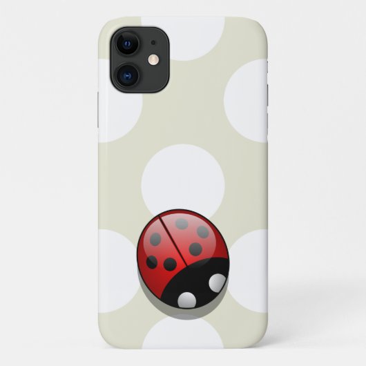 Ladybug, Cute Ladybug, Red Ladybug, Ladybird Case-Mate iPhone Case (Achterkant)