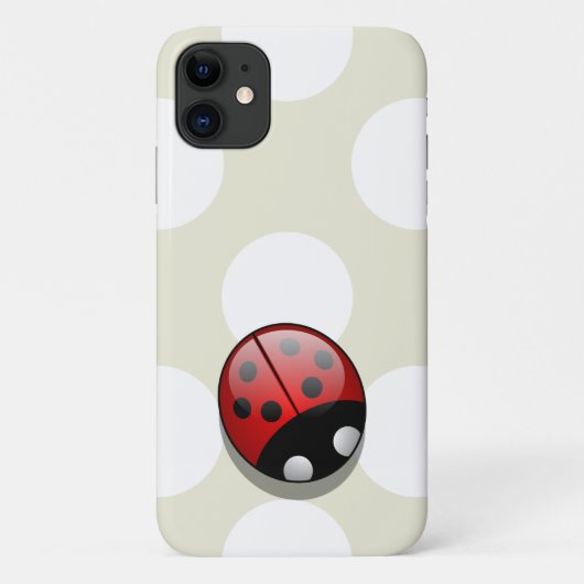 Ladybug, Cute Ladybug, Red Ladybug, Ladybird Case-Mate iPhone Case (Achterkant)