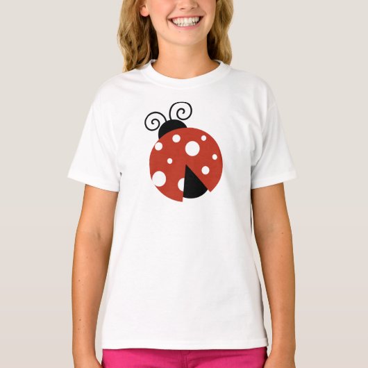 Ladybug, Cute Ladybug, Red Ladybug, Ladybird T-shirt (Voorkant)
