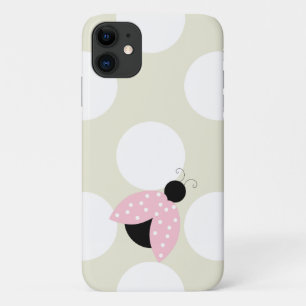 Ladybug, Cute Ladybug, Roze Ladybug, Ladybird iPhone 11 Hoesje