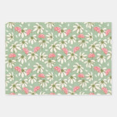 Ladybug daisies inpakpapier vel (Voorkant 3)