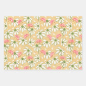 Ladybug daisies inpakpapier vel (Voorkant)