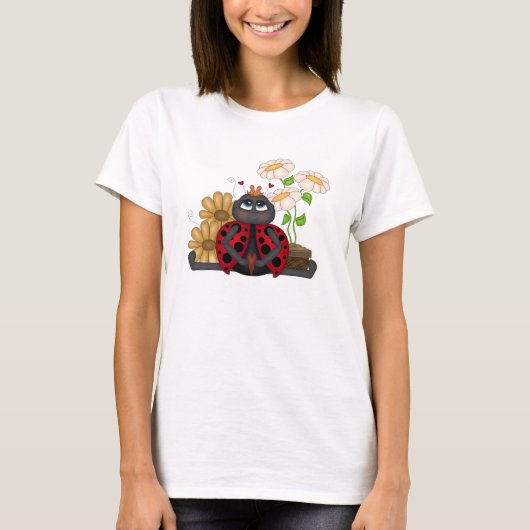 Ladybug dames t-shirt (Voorkant)