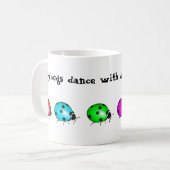 Ladybug Dance Koffiemok (Voorkant links)