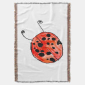 Ladybug Deken (Voorkant Verticaal)