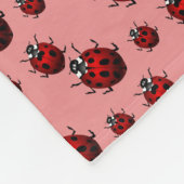 Ladybug Deken Leuke Ladybird Fleece Deken (Hoek)