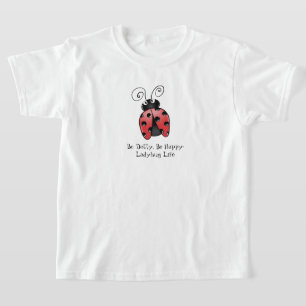 Ladybug Delight Natuur-geïnspireerd ontwerp voor t T-shirt