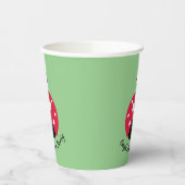 Ladybug Design Paper Cups Papieren Bekers (Links)