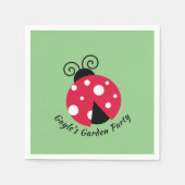 Ladybug Design Paper Napkins Servet (Voorkant)