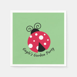 Ladybug Design Paper Napkins Servet