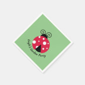 Ladybug Design Paper Napkins Servet (Hoek)