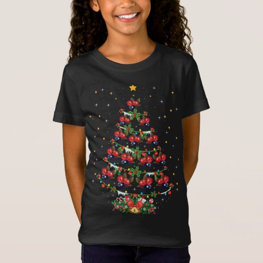 Ladybug Dierenvriend Xmas Gift Ladybug kerstmis T-shirt (Voorkant)