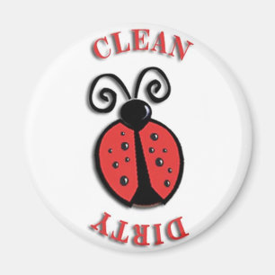 Ladybug Dishwaser Magnet