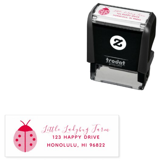 LADYBUG DIY Kleur Zelfinktende Stempel (In situ)