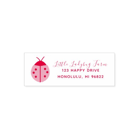 LADYBUG DIY Kleur Zelfinktende Stempel (Design)