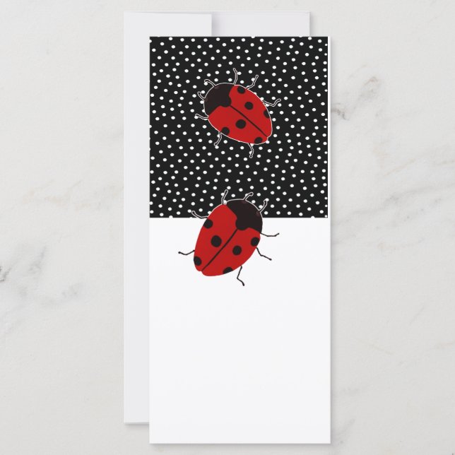 Ladybug Dot Briefpapier (Voorkant)