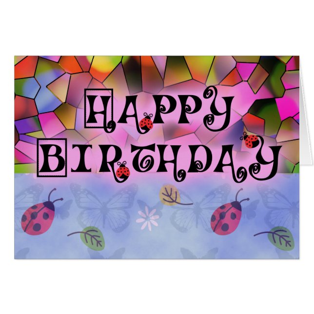 Ladybug dot kever Kantoor Custom Destiny's (Voorkant Horizontaal)