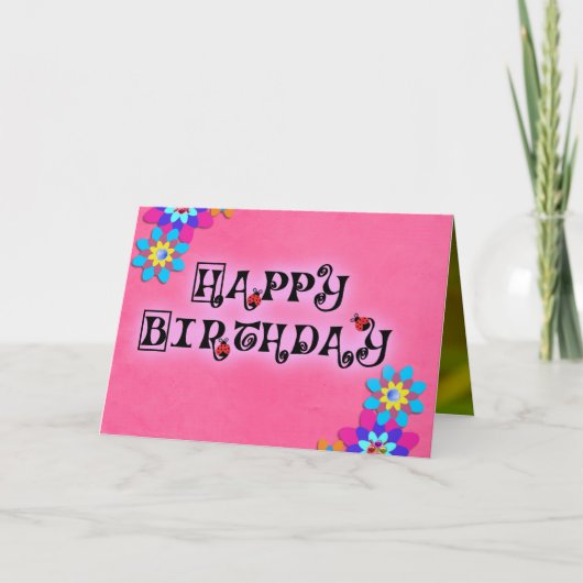 Ladybug dot kever Kantoor Custom Destiny's Kaart (Voorkant)