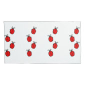 Ladybug dot kever Lucky Custom Destiny's Kussensloop (Achterkant-Rechts)