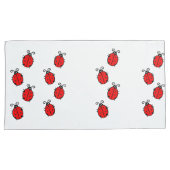 Ladybug dot kever Lucky Custom Destiny's Kussensloop (Voorkant-Rechts)