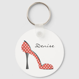 Ladybug Dot Shoe Sleutelhanger
