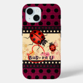 Ladybug Dots Case-Mate iPhone Case (Achterkant)