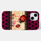 Ladybug Dots Case-Mate iPhone Case (Achterkant (horizontaal))
