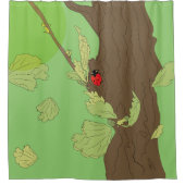 Ladybug douchegordijn (Voorkant)