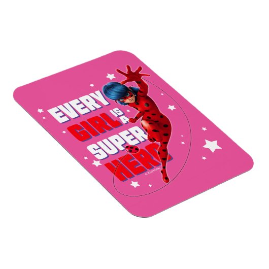 Ladybug Elk meisje is een superheld Magneet (Rechterzijde)