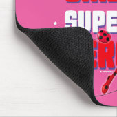 Ladybug Elk meisje is een superheld Muismat (Hoek)