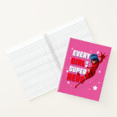 Ladybug Elk meisje is een superheld Notitieboek (Binnen)