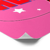 Ladybug Elk meisje is een superheld Poster (Hoek)