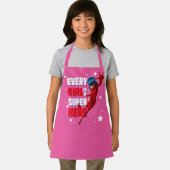 Ladybug Elk meisje is een superheld Schort (Insitu)