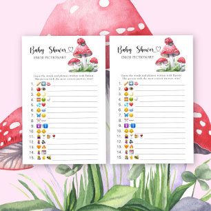Ladybug - emoji pictionary baby shower spel