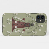 Ladybug en Daisies Friendship iPhone5 Case-Mate iPhone Case (Achterkant (horizontaal))