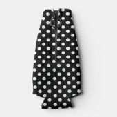 Ladybug en Polka Dots Bottle Cooler (Achterkant)