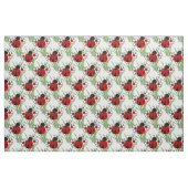 Ladybug en Twee Daisies Stof (Fat Quarter)