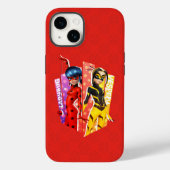Ladybug en Vesperia Graphic Case-Mate iPhone Case (Achterkant)