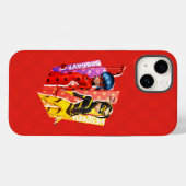 Ladybug en Vesperia Graphic Case-Mate iPhone Case (Achterkant (horizontaal))