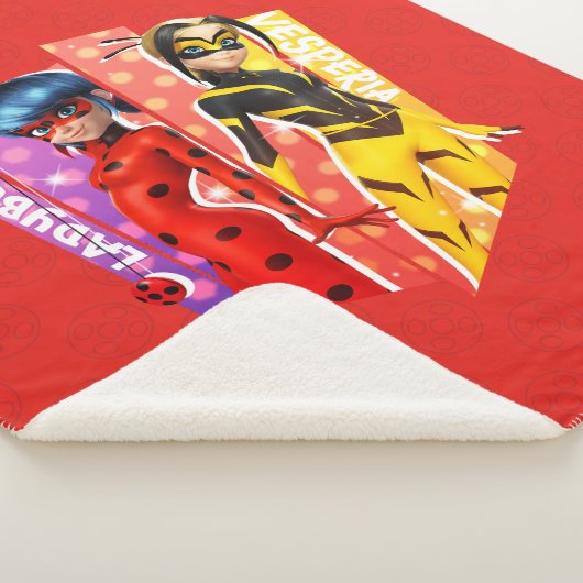 Ladybug en Vesperia Graphic Sherpa Deken (3/4)